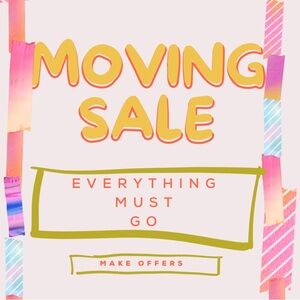🛍️MOVING SALE🛍️ clearing out my closet!!